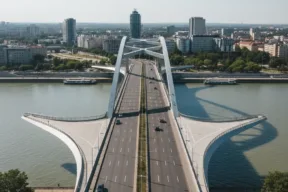 Novi Savski most u Beogradu