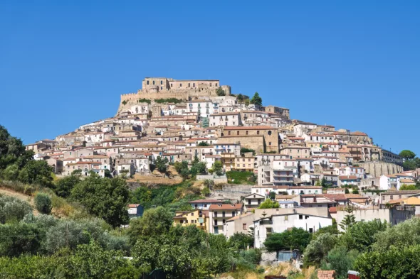 Kuće uz more u Kalabriji na jugu Italije